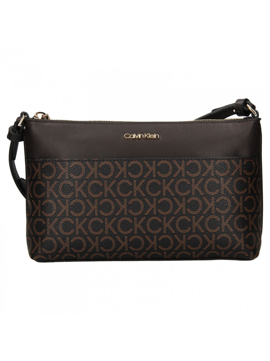 Dámská crossbody kabelka Calvin Klein Monts – hnědá